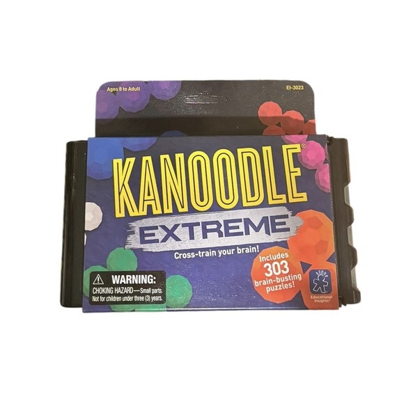 Kanoodle Extreme Brain Teaser Puzzle Game Travel Size Gift for Kids Ages 8+ - Picture 2 of 3